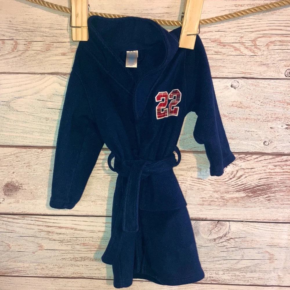- Toddler 2-3 The Children’s Place wrap robe. Navy. Excellent cond…